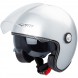 Punker-Helmet-Casco-Sonic-Moto-A-Pro-Motorcycle-Silver-Argento-Front