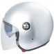 Punker-Helmet-Casco-Sonic-Moto-A-Pro-Motorcycle-Silver-Argento-Side