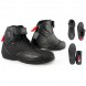Pusher-A-Pro-Stivale-Boots-Nero-Bianco-Black-White-Motorcycle-Sonic-Moto