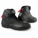 Pusher-A-Pro-Stivale-Boots-Nero-Bianco-Black-White-Motorcycle-Sonic-Moto