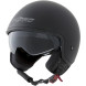 Jet Helmet Sniper A-Pro Casco Matt Black Sonicmotoshop Front