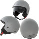 Jet Helmet Sniper A-Pro Casco Silver Sonicmotoshop Composit