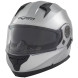 TARGET Casco Helmet Moto Motorcycle Argento Silver A-Pro