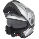 TARGET Casco Helmet Moto Motorcycle Argento Silver A-Pro