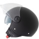 Jet Helmet Traffic A-Pro Casco Matt Black Sonicmotoshop Side