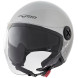Jet Helmet Traffic A-Pro Casco Silver Sonicmotoshop