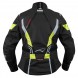 A-Pro Ladies Motorbike Thermal Waterproof Textile Touring Jacket Fluo Sonicmotoshop