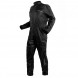 Motorcycle-Scooter-One-1-pc-Full-Body-Motorbike-Waterproof-Over-Rain-Suit-Black-Front