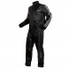 Waterproof-Trousers-Jacket-Rainproof-High-Visibility-Scooter-Moto-Silver-A-PRO-Front