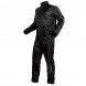 Waterproof-Trousers-Jacket-Rainproof-Scooter-High-Visibility-Moto-Black-A-PRO-Front