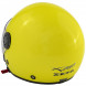 ZETA - Casco Moto Jet Aperto Visiera Lunga Parasole Fluo
