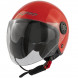 ZETA - Casco Moto Jet Aperto Visiera Lunga Parasole