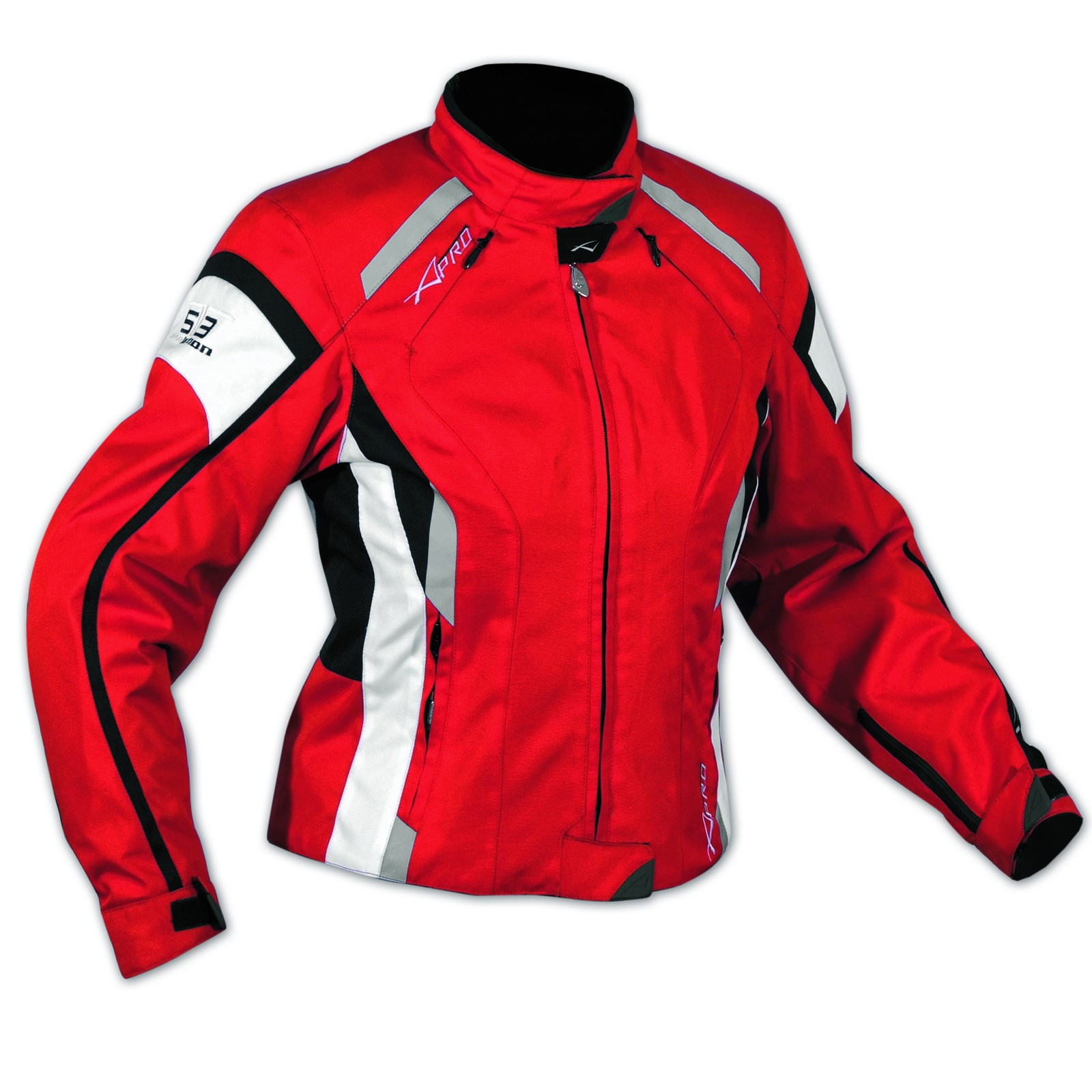 Abbigliamento Moto e Accessori - Giacca Moto Donna Impermeabile 4 Stagioni  Scooter Sport Custom Lady Red