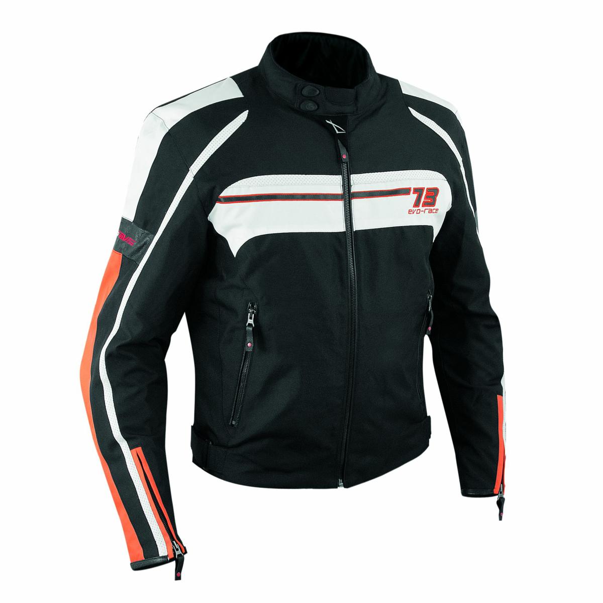 Motorcycle Motorbike Waterproof Textile Thermal Jacket CE Armoured Orange - Foto 7 di 14