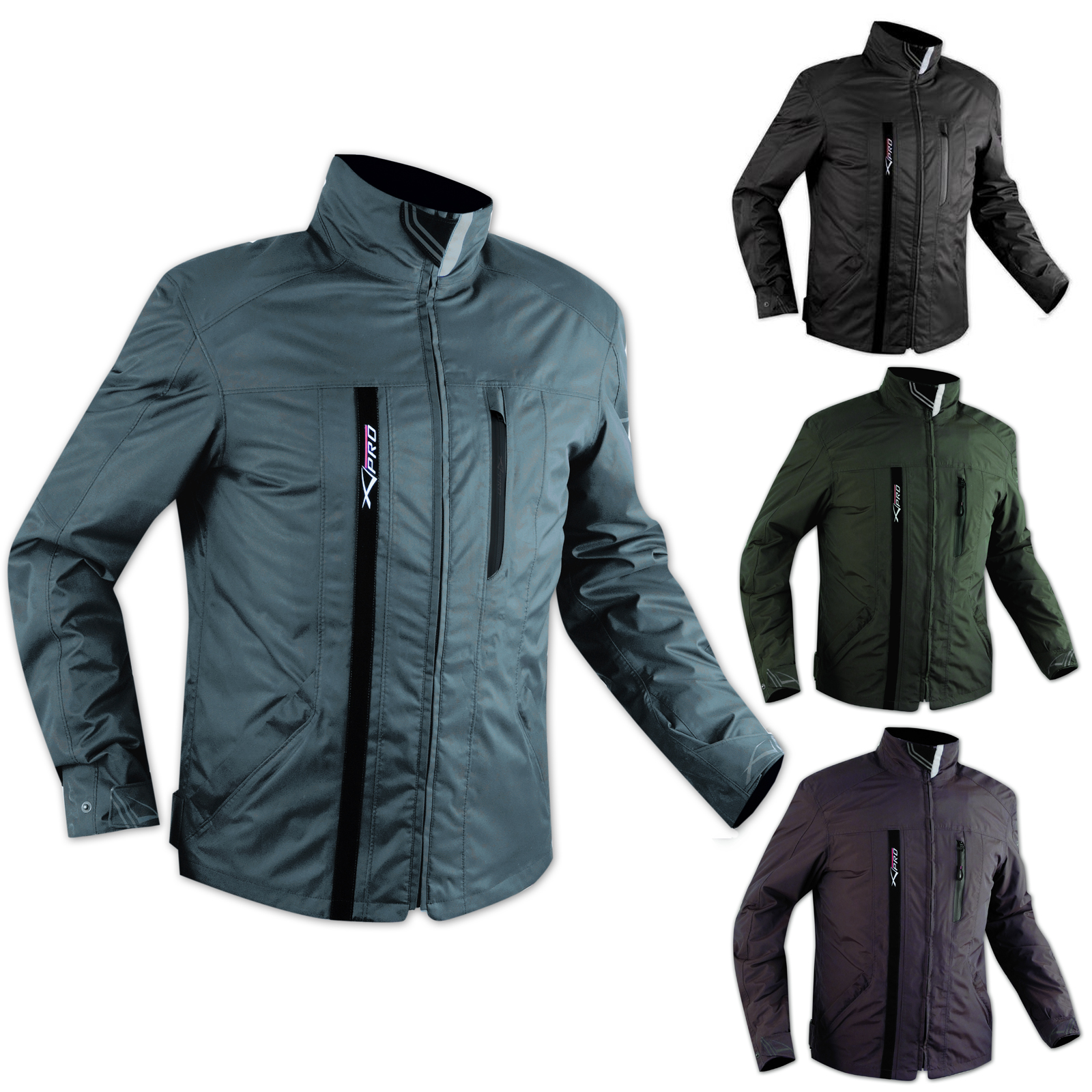 Chaqueta Infantil Motocross Chaqueta De Moto Para Niños Roleff – Impermeable, Con Reflectores Y Ajuste Lateral, Talla L Chaqueta Ajustable Hombros Codos