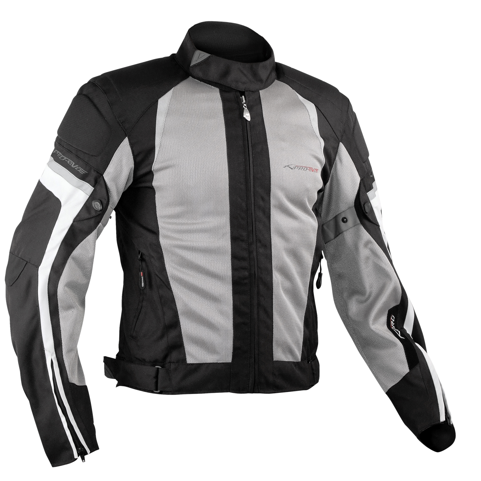 Giacca Moto estiva Tessuto Rete Mesh Traspirante Protezioni CE Omologate - Afbeelding 29 van 63