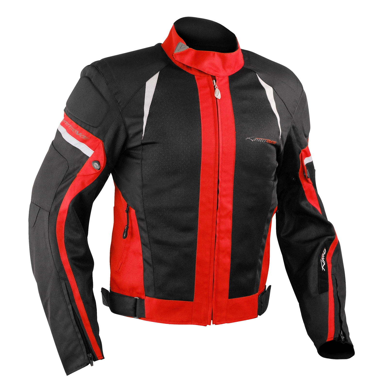 Giacca Moto estiva Tessuto Rete Mesh Traspirante Protezioni CE Omologate - Afbeelding 53 van 63
