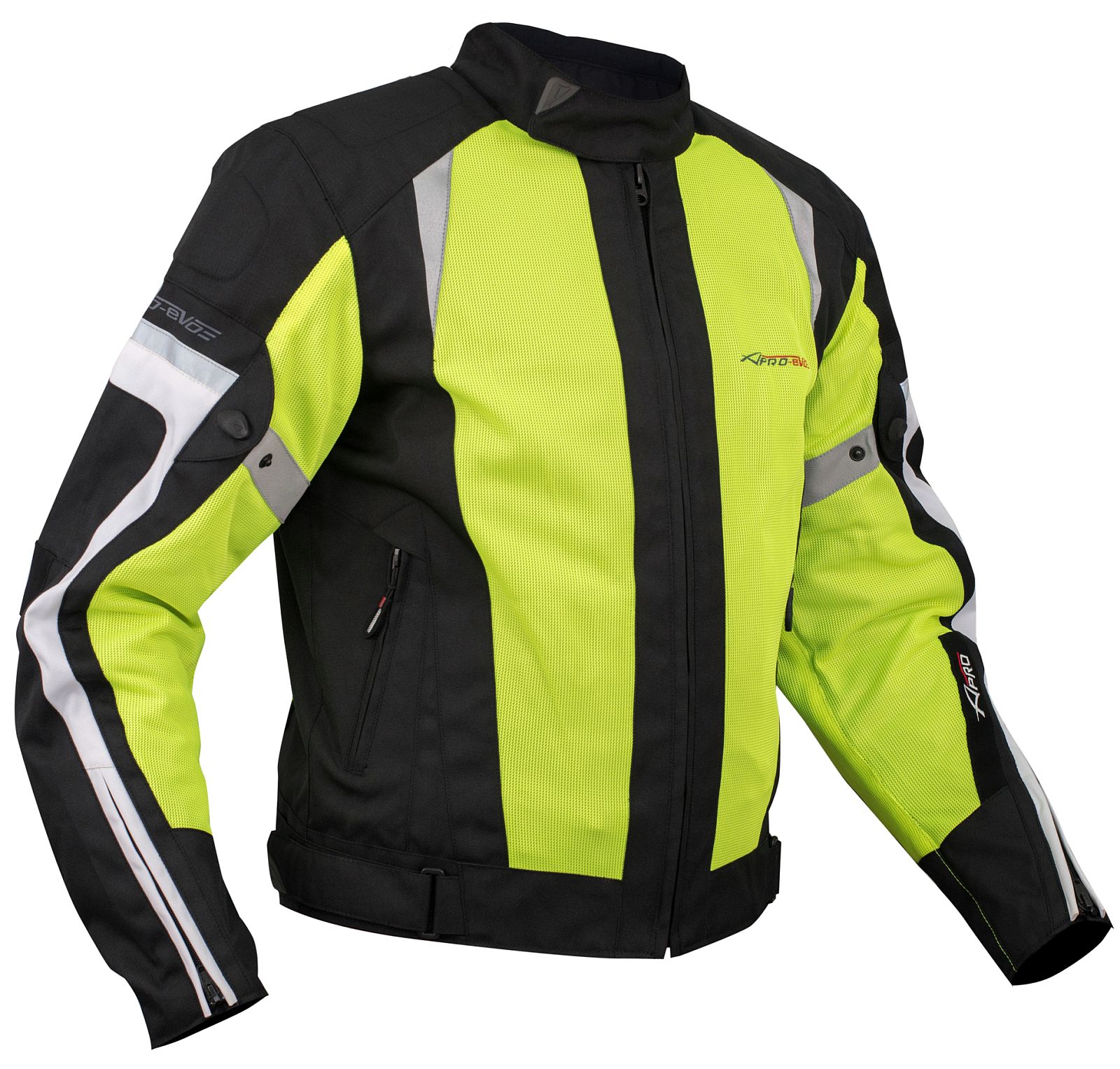 Giacca Moto estiva Tessuto Rete Mesh Traspirante Protezioni CE Omologate - Afbeelding 17 van 63