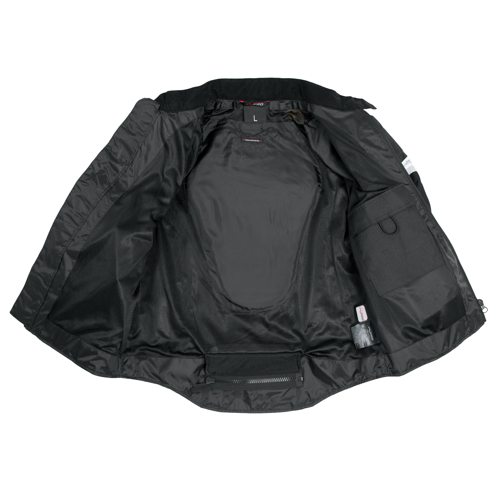 Giacca Moto estiva Tessuto Rete Mesh Traspirante Protezioni CE Omologate - Afbeelding 7 van 63