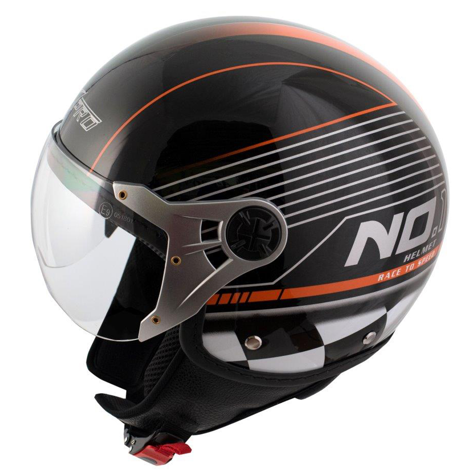 Demi Jet Demi Homologado ECE 22 05 Casco Moto Scooter Avio Demi Jet Demi Homologado ECE 22 05 Casco Moto Scooter Avio