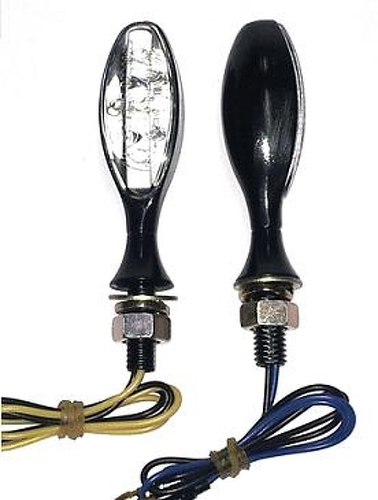 IPARLUX Freccia Anteriore Destra Per Mercedes W123 (Berlina, Coupé, Station Wagon) - Indicatore Di Direzione Con Portalampada - Codice OE A0008207421