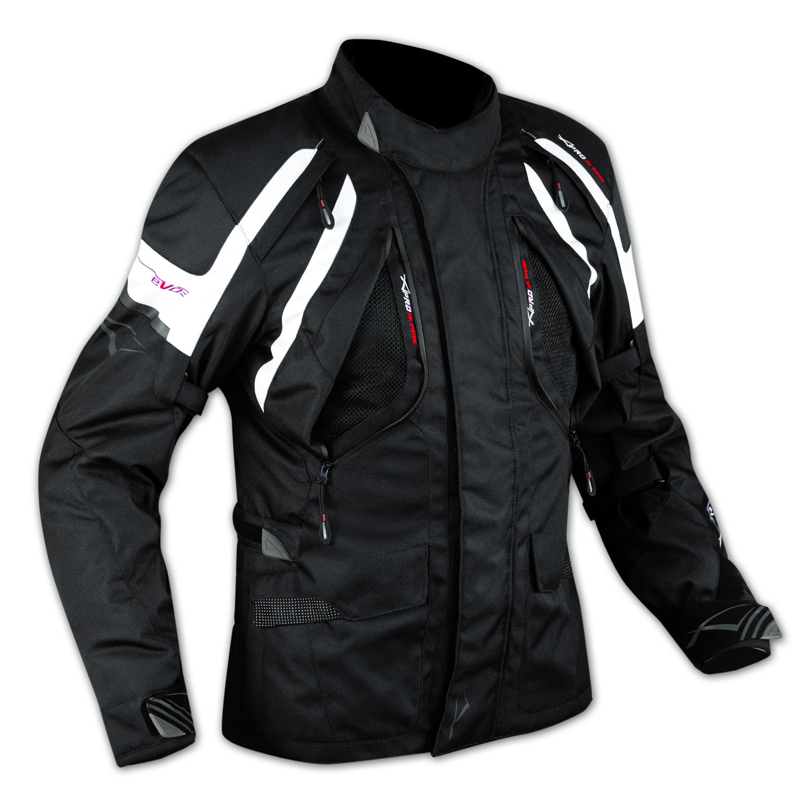 Enduro Giacca Moto Turismo Touring Off Road Cordura Impermeabile 4 stagioni - Imagen 70 de 75