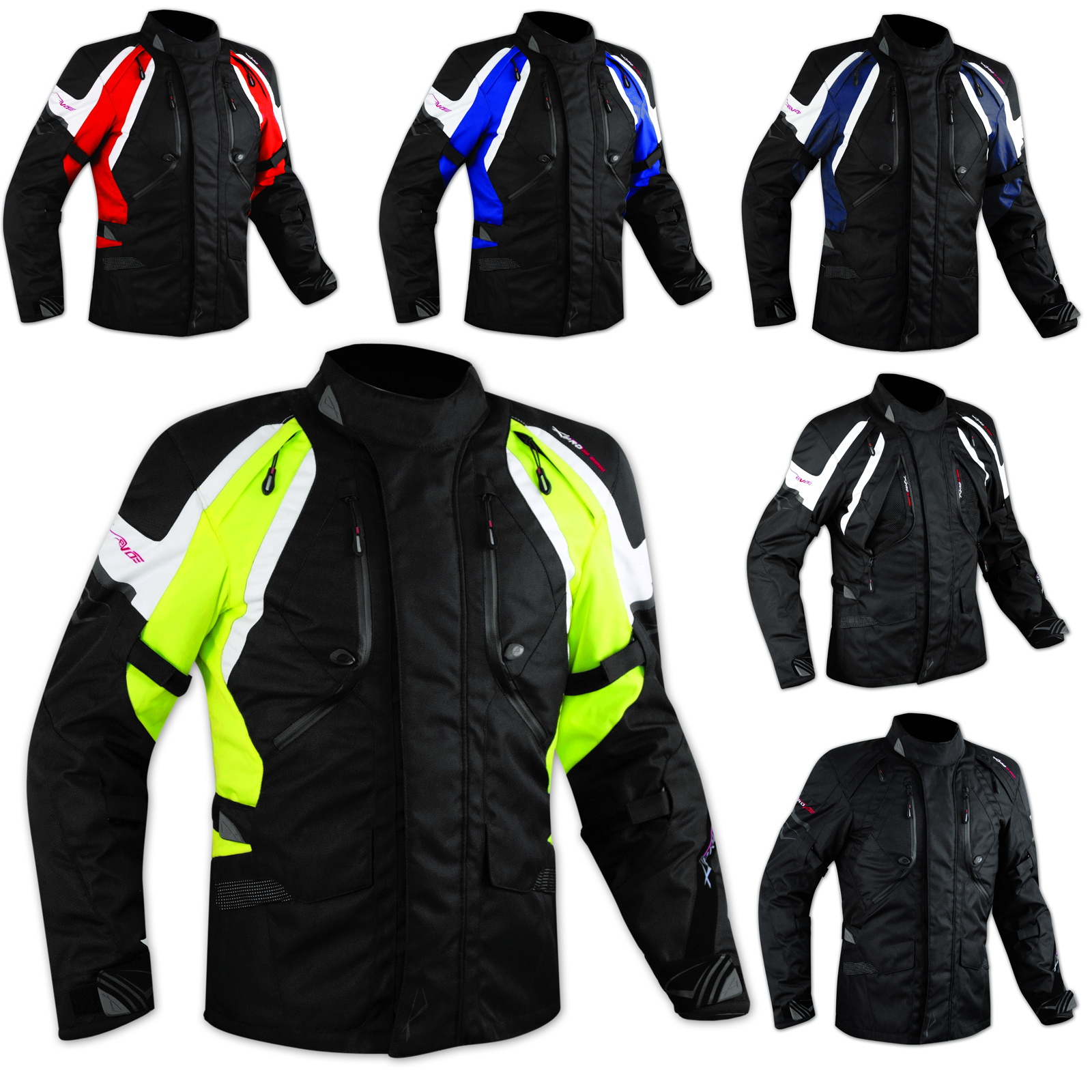 Chaqueta Enduro Touring Turismo impermeable Off Road 4 eBay