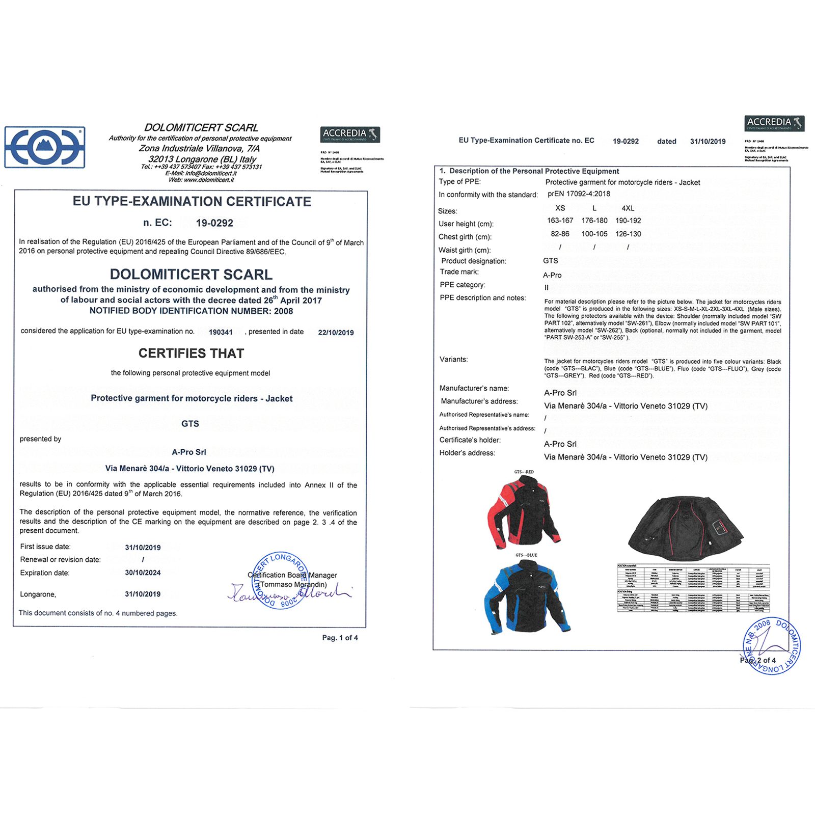 Jacke Sport Touring Stoff Motorrad Cordura CE Protektoren abnehmbar Roller - Bild 66 von 75