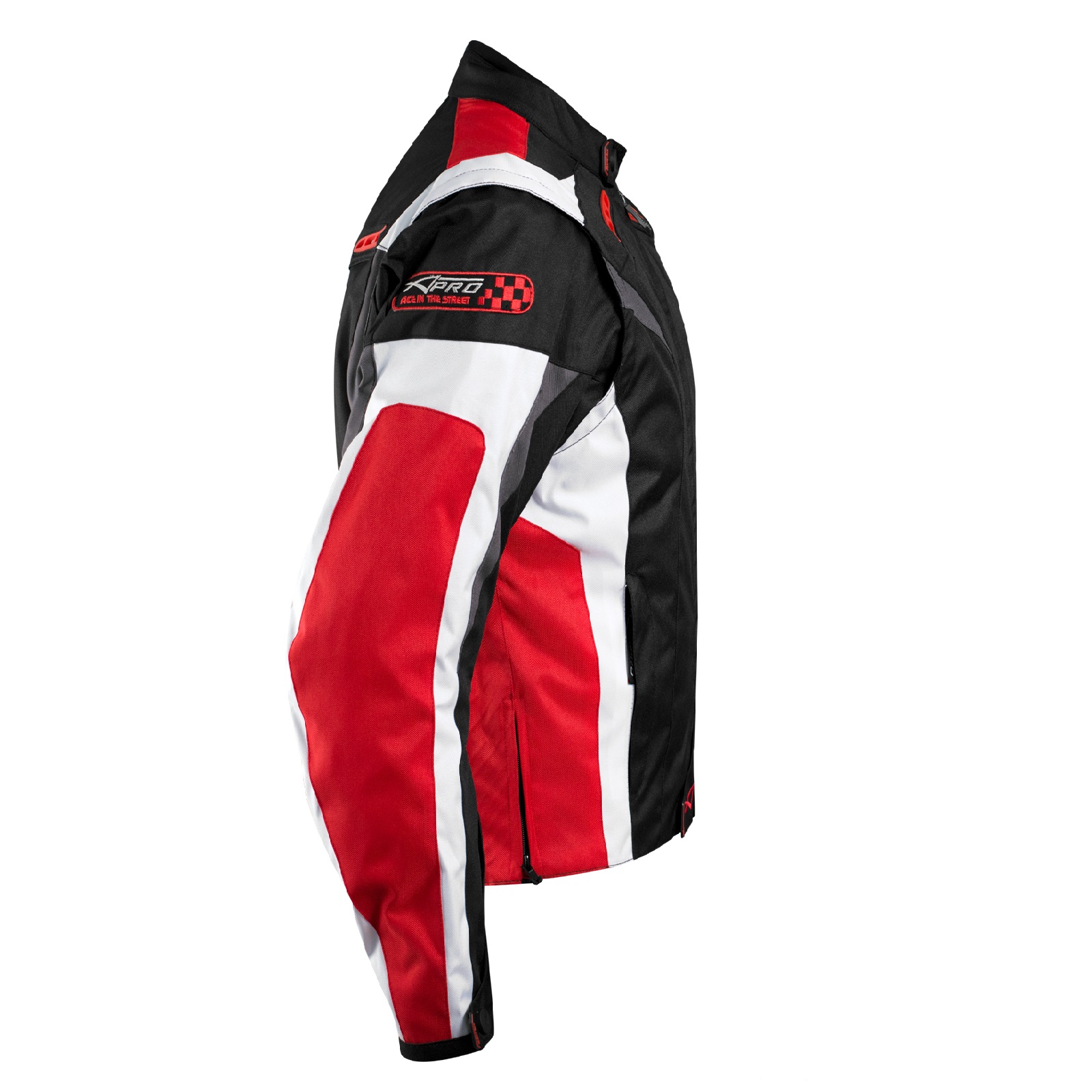 Giacca Lady Donna Tessuto Cordura Moto Scooter Protezione Manica Staccabile - Afbeelding 43 van 63