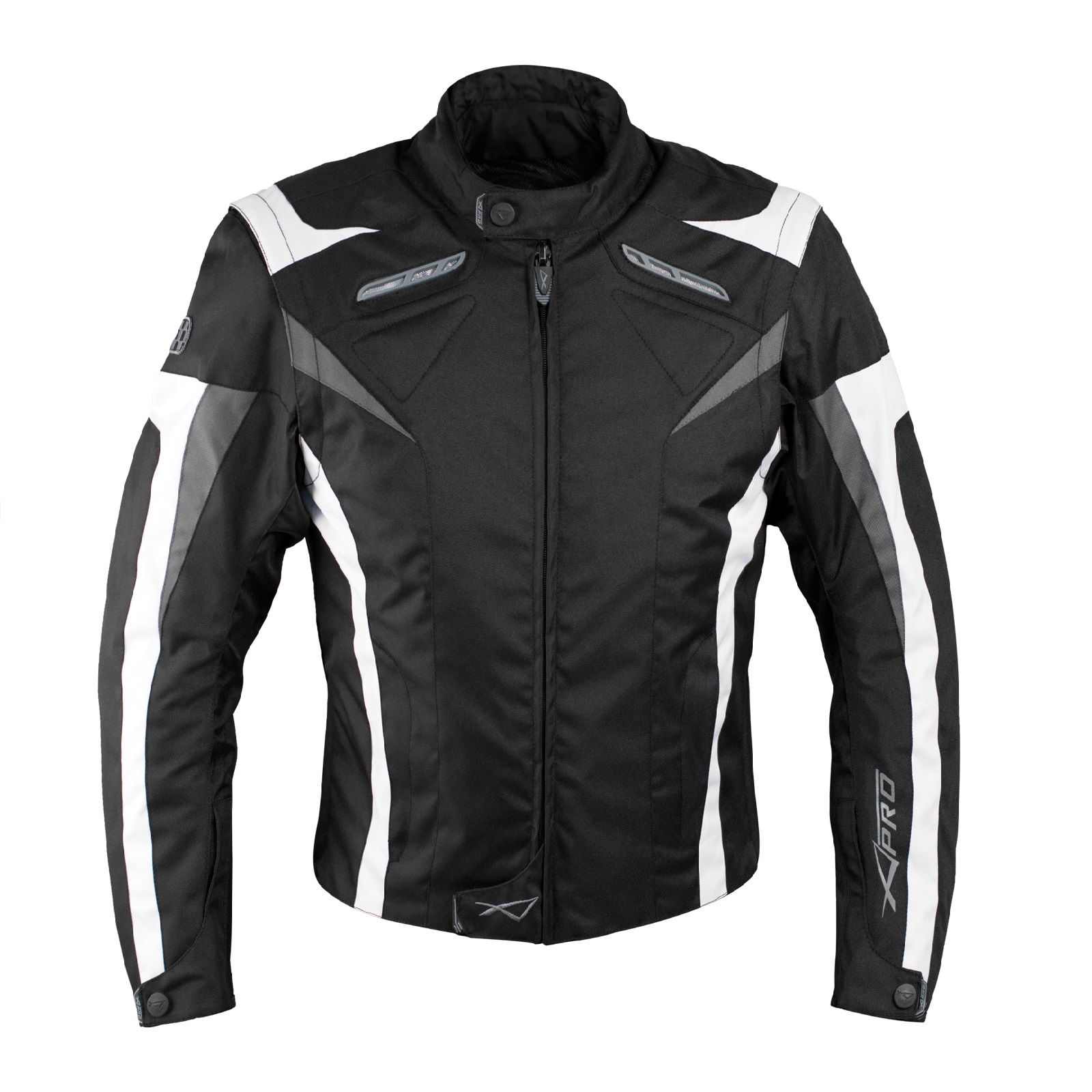 Giacca Lady Donna Tessuto Cordura Moto Scooter Protezione Manica Staccabile - Afbeelding 53 van 63