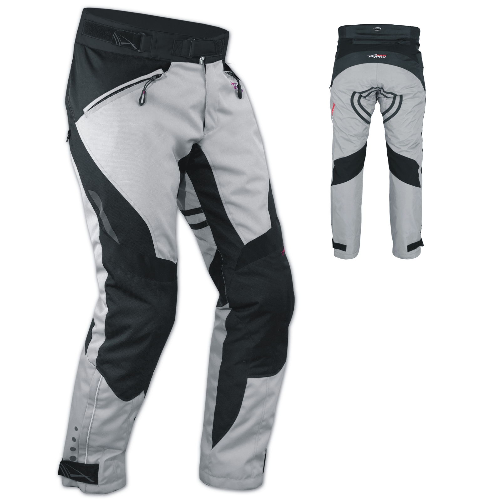 Pantaloni Impermeabile Moto Imbottitura Termica Estraibile Traspirante Cordura - Foto 40 di 51