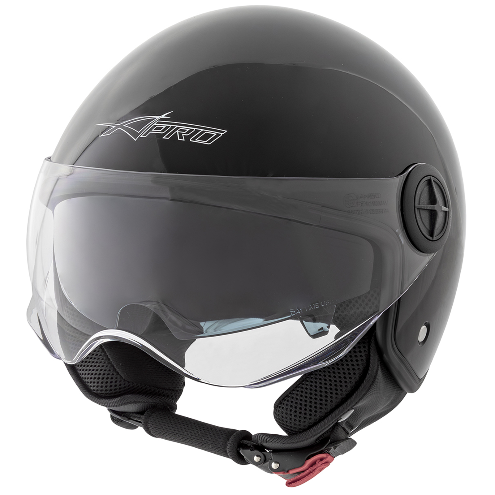 Casco Jet Moto Scooter Omologato ECE 22 06 Parasole Doppia Visiera Sonicmoto - Imagen 9 de 36