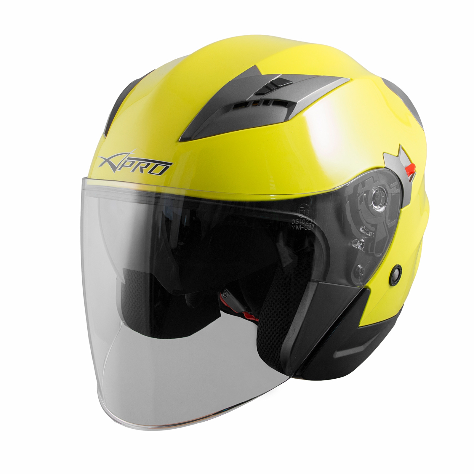 Casco Jet Moto Scooter Omologato ECE 22 Città DOPPIA VISIERA Antigraffio - Imagen 9 de 26