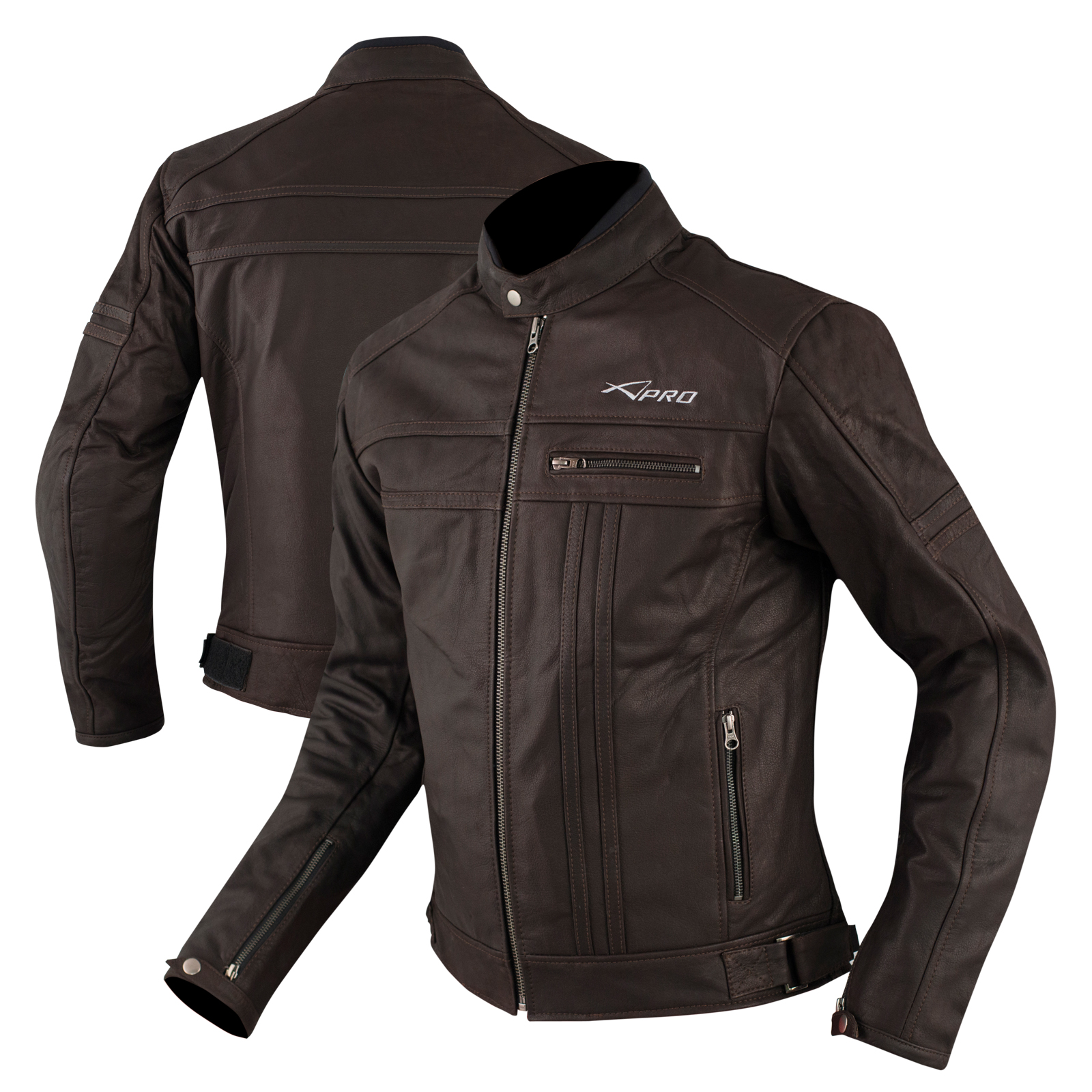 Warm Soft Oiled Leather Jacket Armour Ce Motorcycle Motorbike To Choose The Right Size We Suggest Measuring A Pair Of Trousers Jacket Helmet Gloves Or Boots That You Usually Wear Keeping It Tense