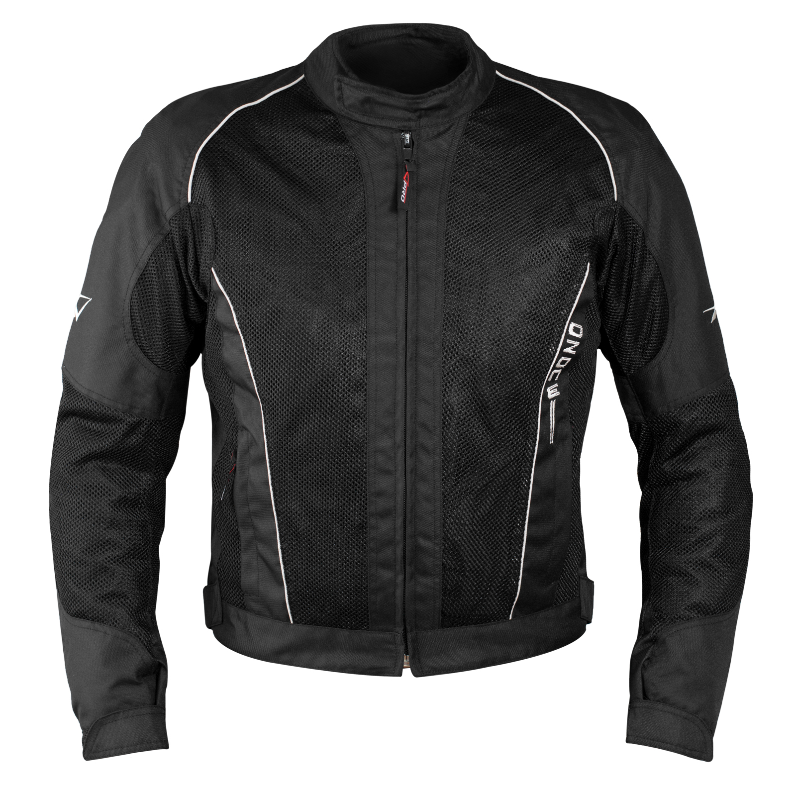 Giacca Giubbino Mesh Traforato Traspirante Tessuto Tecnico Moto Sport Nero - Imagen 12 de 15