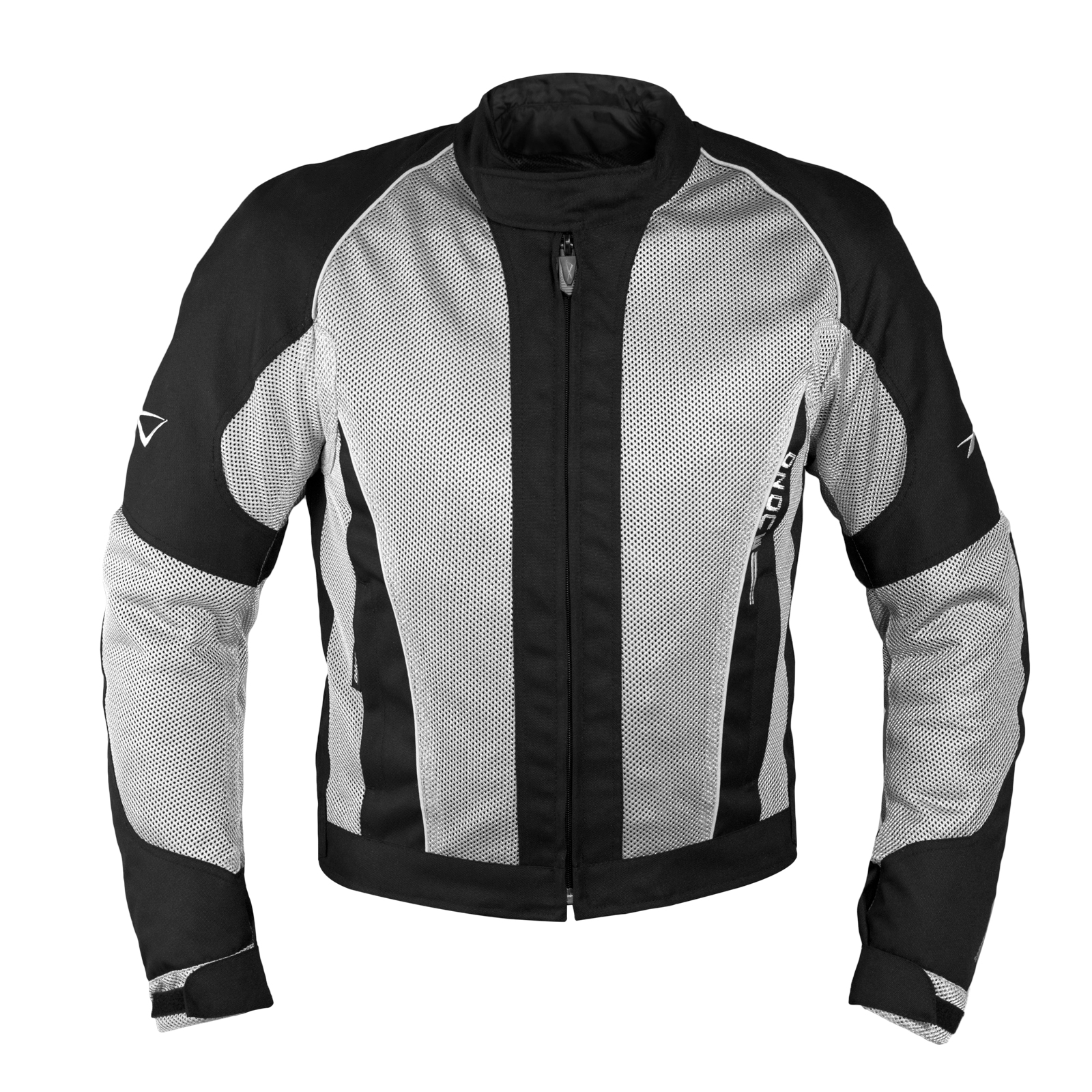 Giacca Giubbino Mesh Traforato Traspirante Tessuto Tecnico Moto Sport Grigio - Imagen 5 de 15