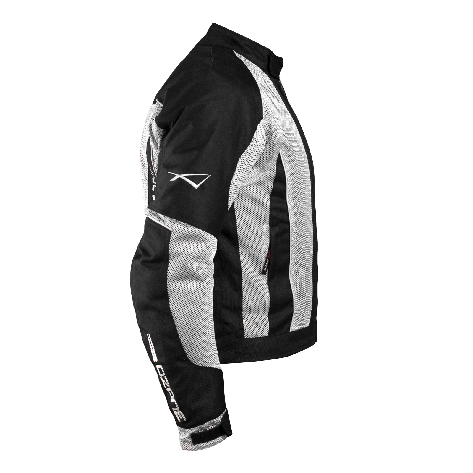 Giacca Giubbino Mesh Traforato Traspirante Tessuto Tecnico Moto Sport Grigio - Imagen 14 de 15