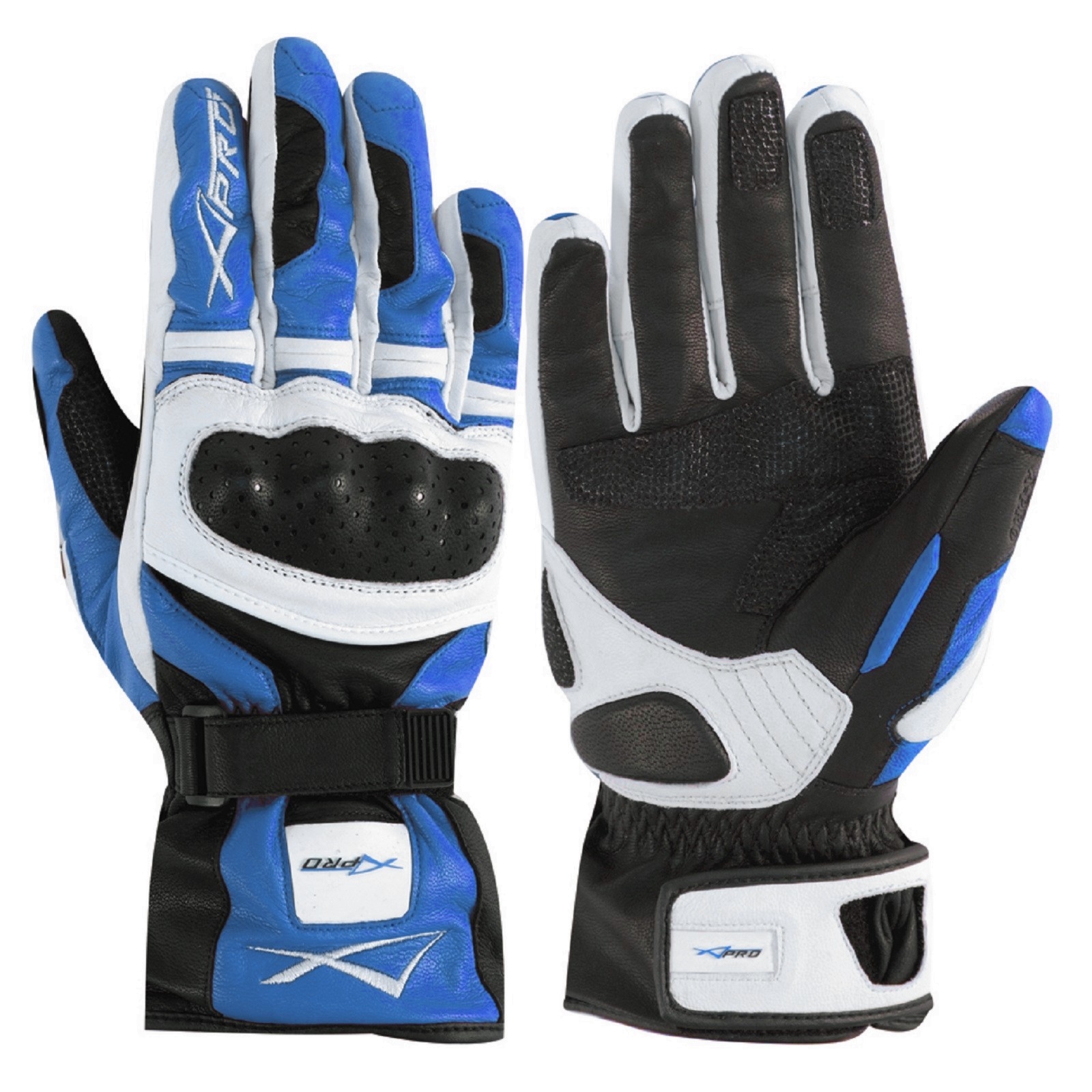 Lederhandschuhe Motorrad Roller Thermisch Protektoren Professionell Handschuhe - Bild 31 von 43
