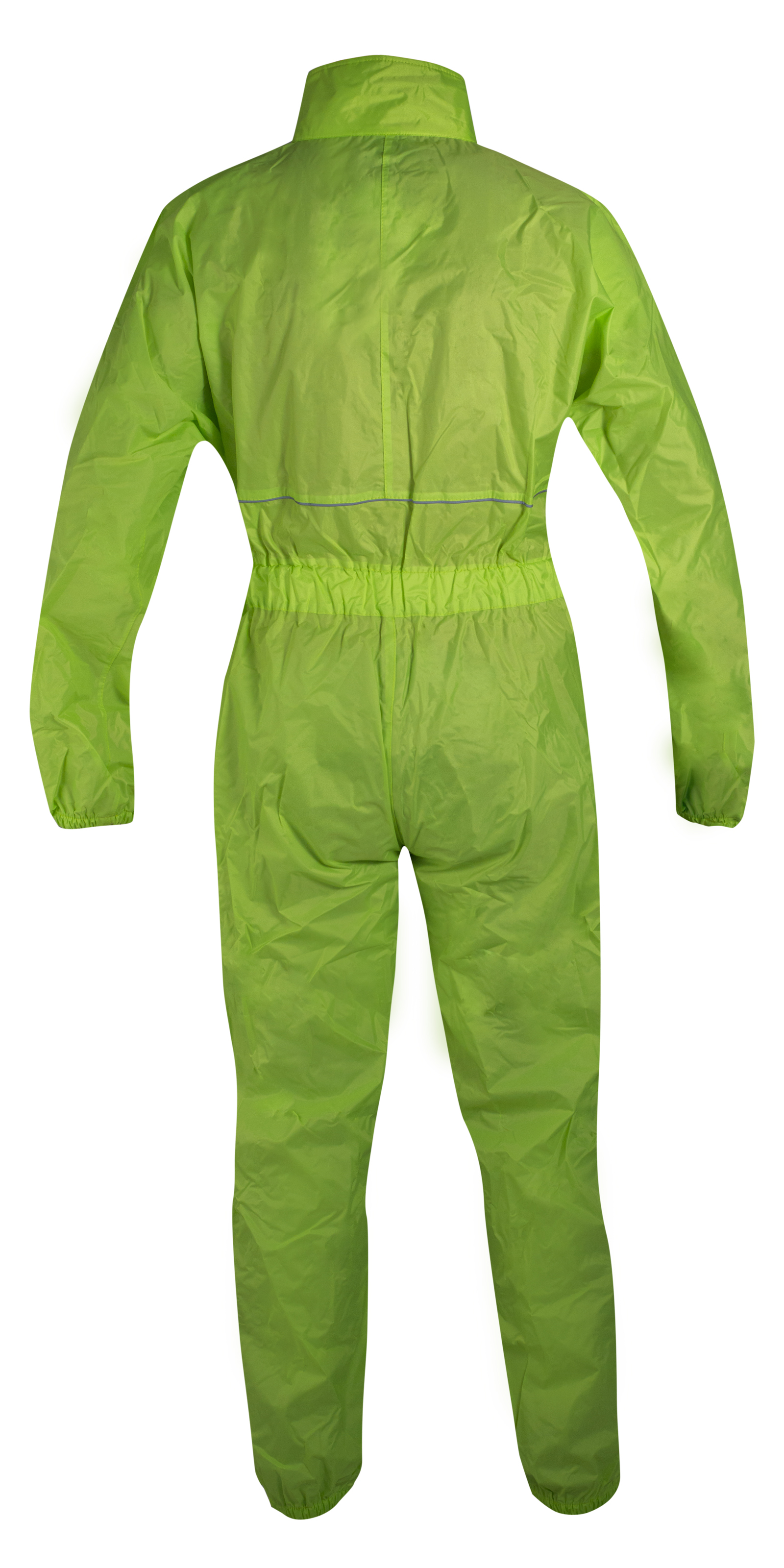 Motorcycle Motorbike Waterproof Full Body One 1 pc Rain Over Suit fluo - Picture 12 of 15