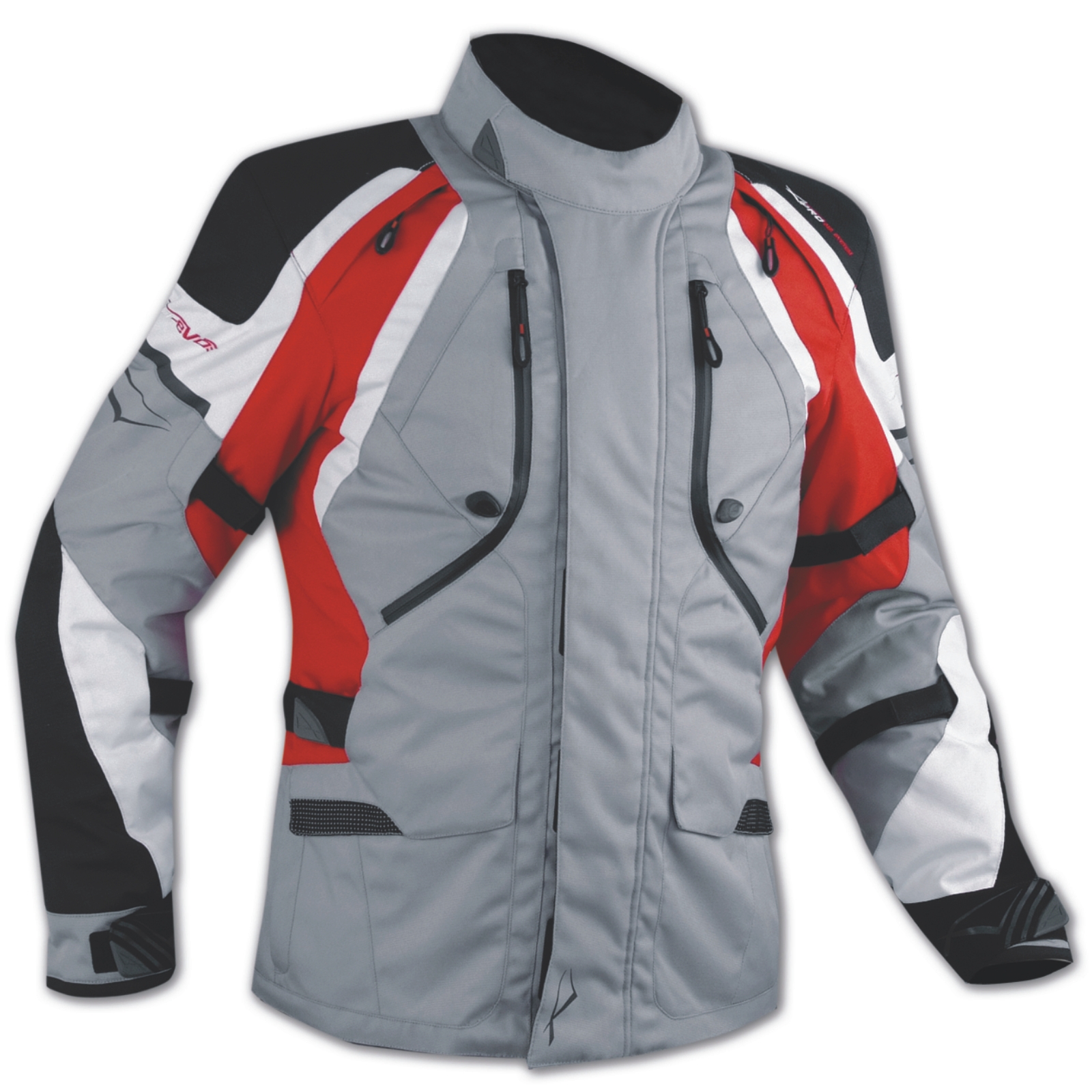 Motorbike Suit Waterproof Motorcycle Cordura Jacket Trouser Gloves Boots Red Set 