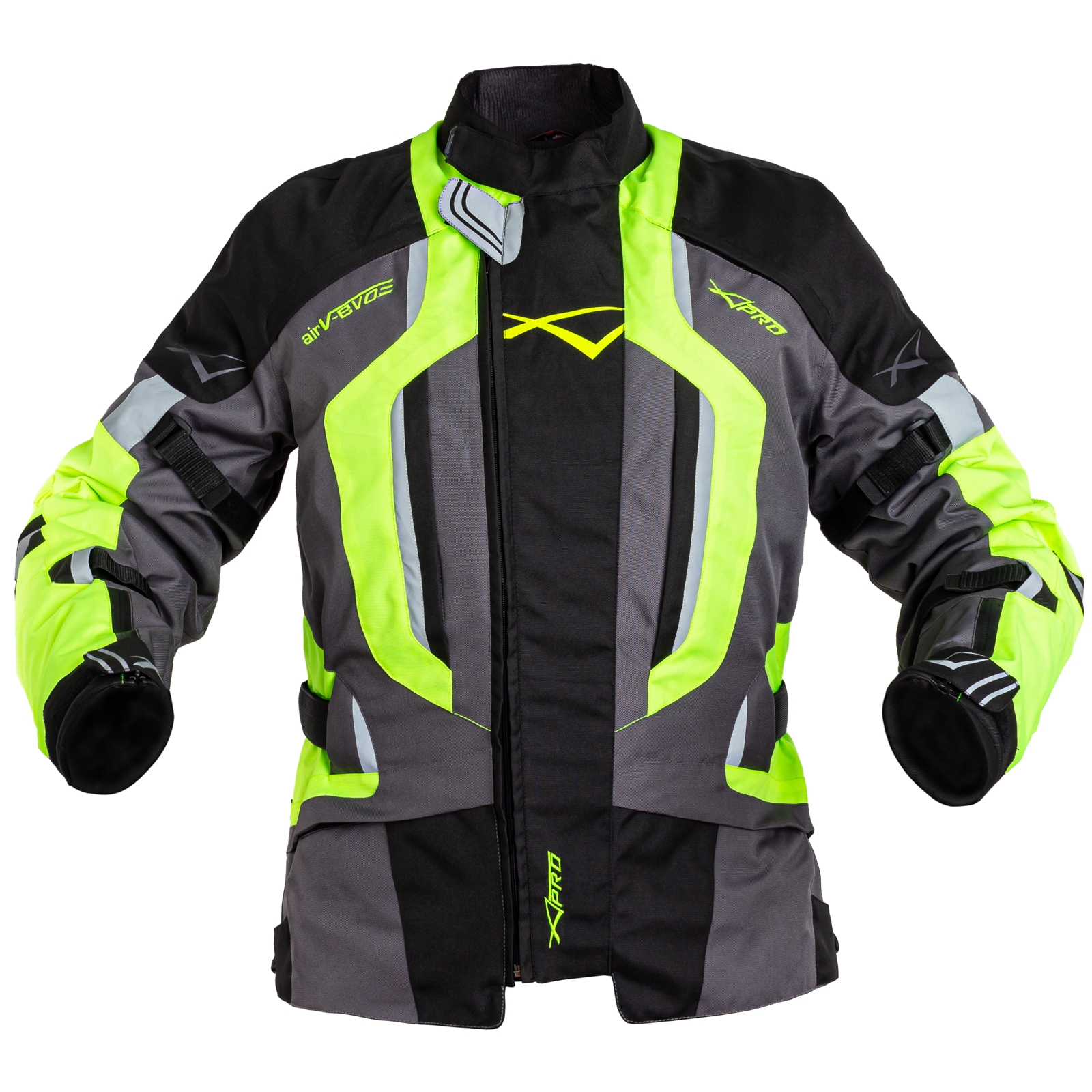Giacca Touring Moto Cordura Tessuto Protezioni CE Sfoderabile Impermeabile - Afbeelding 49 van 75