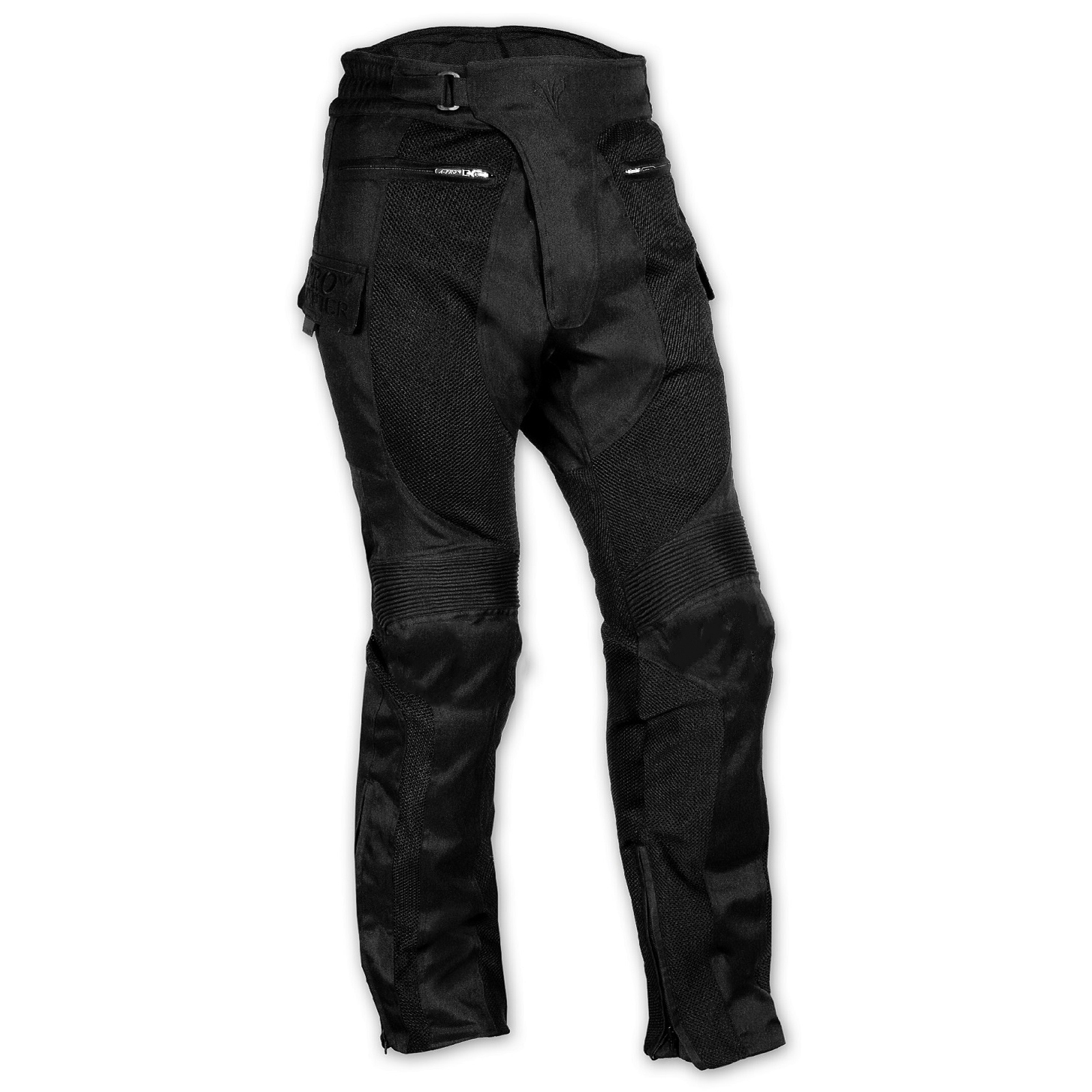 Pantaloni Moto Jeans Mesh Tessuto Cordura Traforato Estivo Protezioni CE