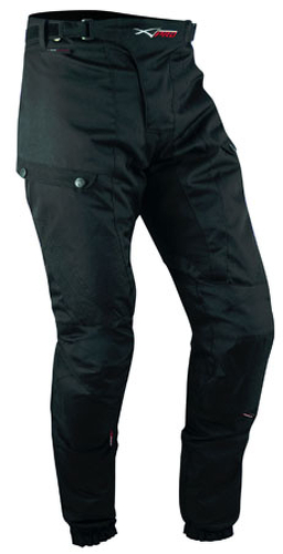 Pantaloni 3 Strati Moto Tessuto Cordura Impermeabile Sfoderabile Termico