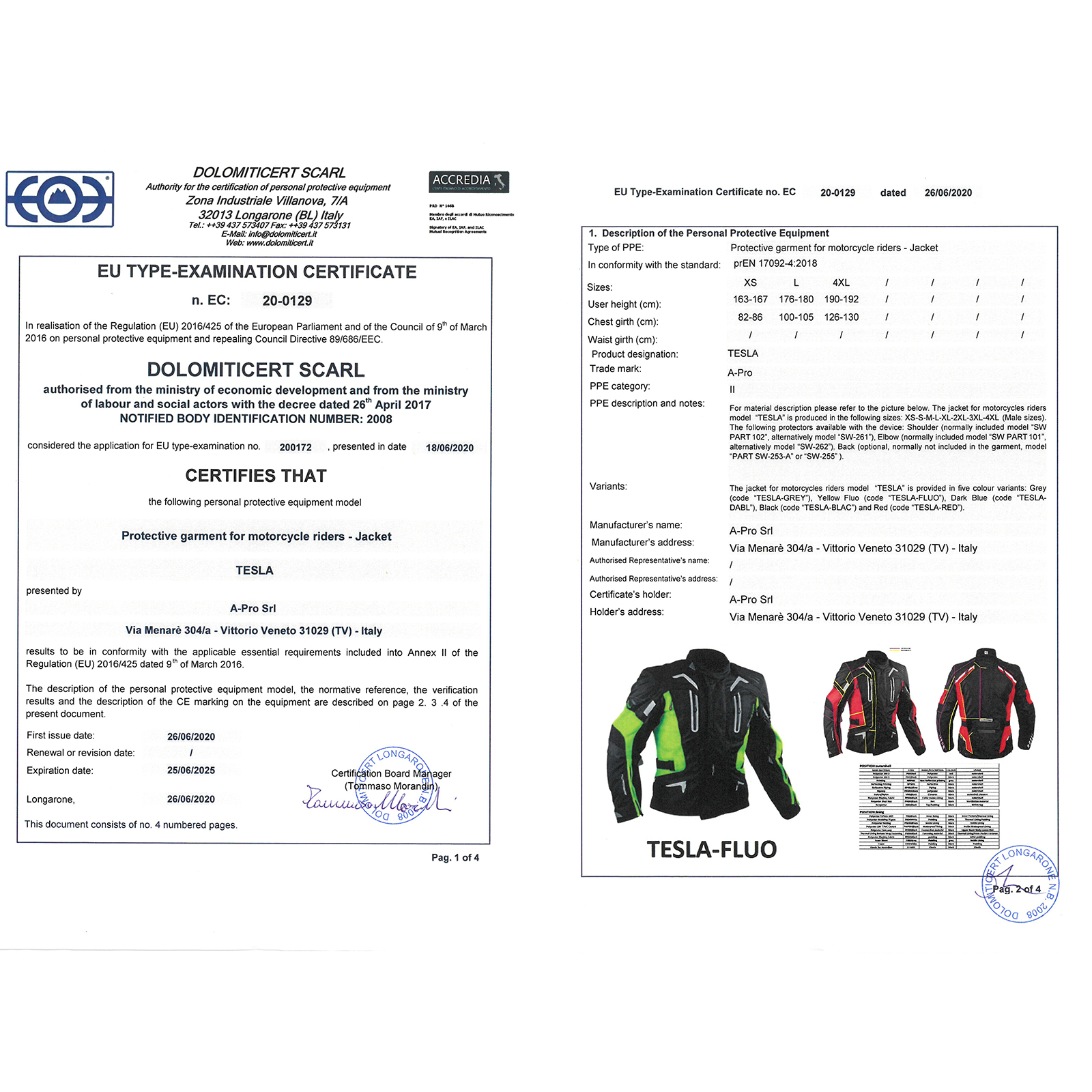 Giacca Moto Touring Termica Impermeabile Sfoderabile Protezioni CE Touring - Afbeelding 45 van 75