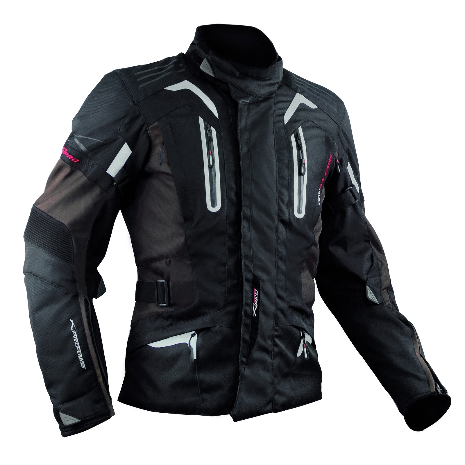 Giacca Moto Touring Termica Impermeabile Sfoderabile Protezioni CE Touring - Afbeelding 22 van 75