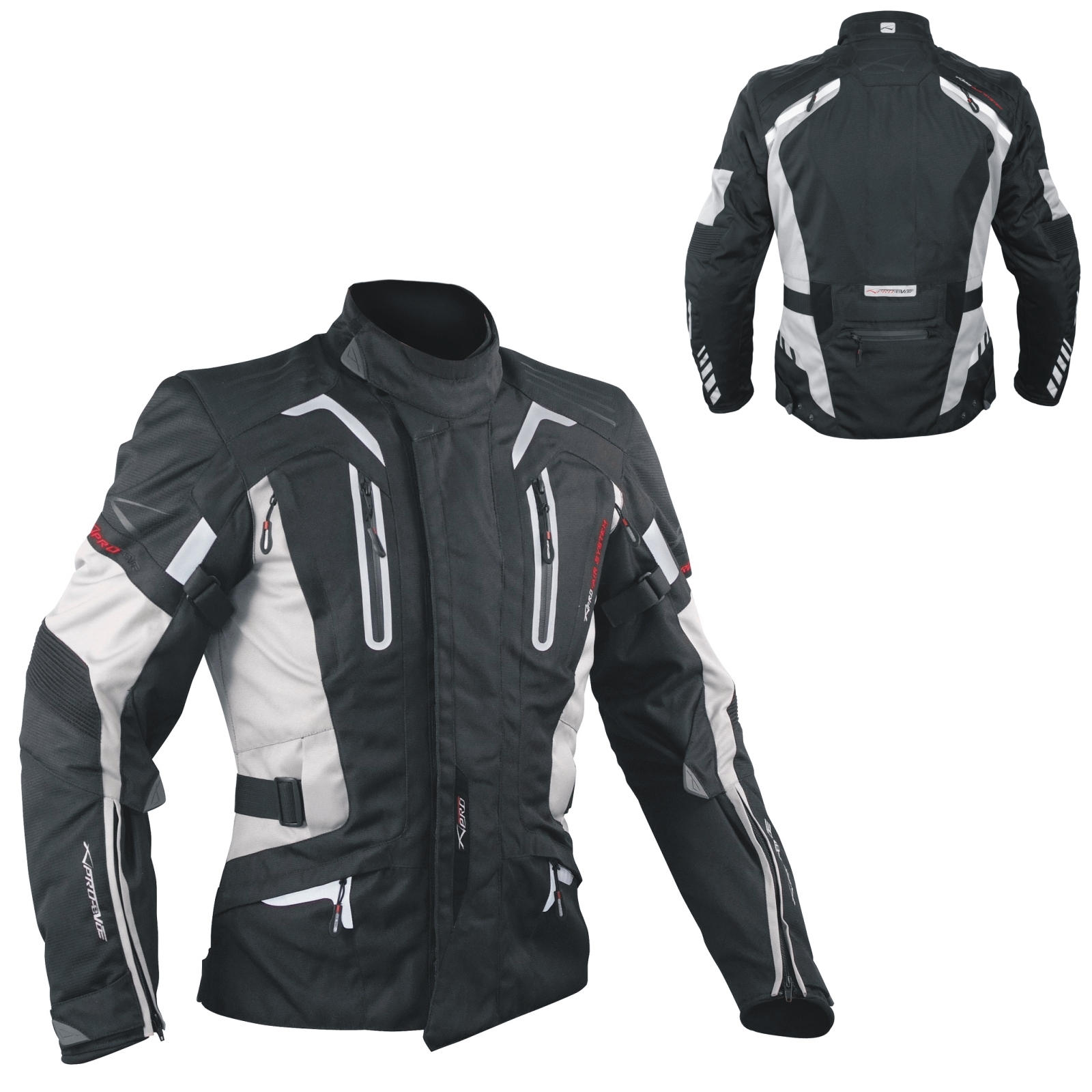 Giacca Moto Touring Termica Impermeabile Sfoderabile Protezioni CE Touring - Afbeelding 53 van 75