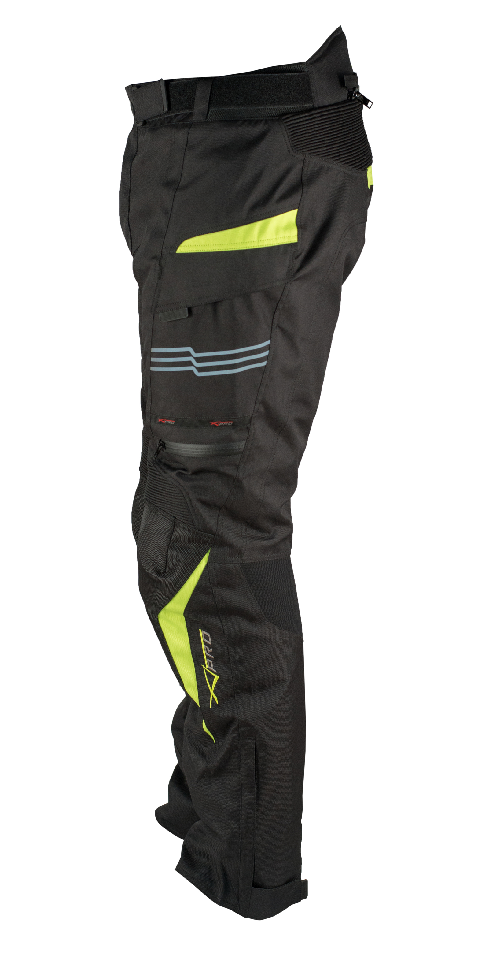 Pantaloni Impermeabile Moto Termica Estraibile Strisce Riflettenti - Imagen 18 de 27