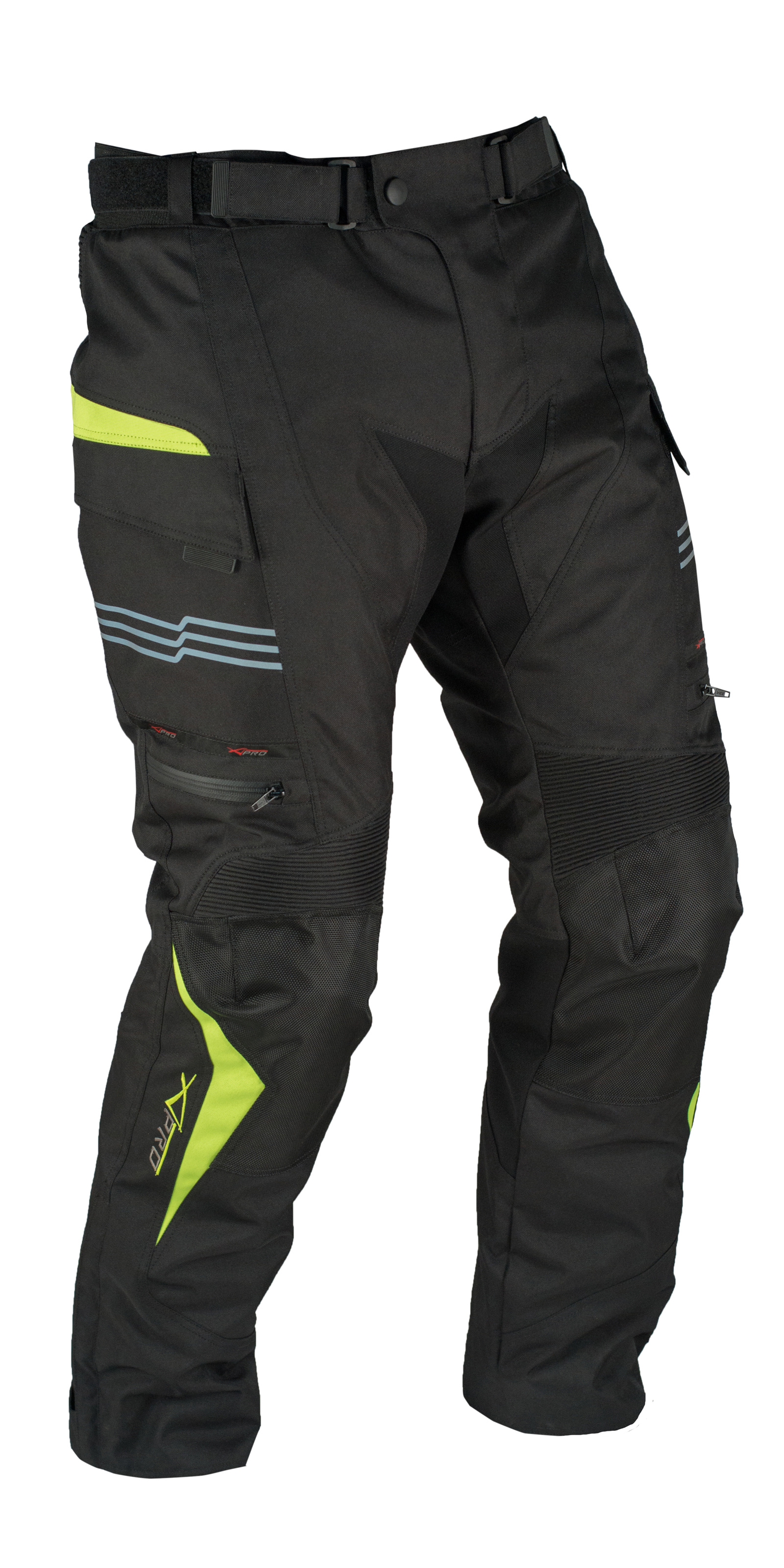Pantaloni Impermeabile Moto Termica Estraibile Strisce Riflettenti - Imagen 17 de 27