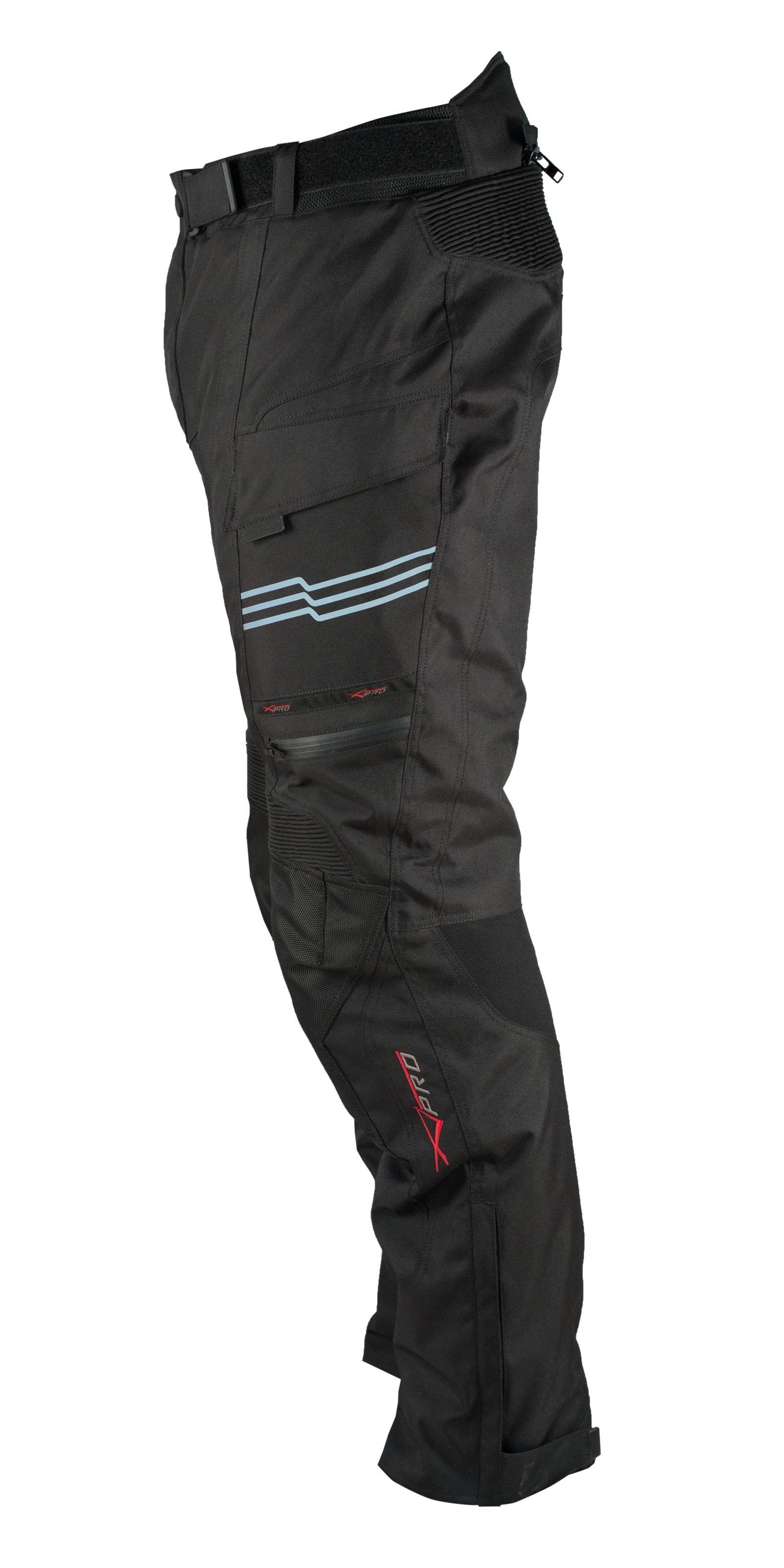 Pantaloni Impermeabile Moto Termica Estraibile Strisce Riflettenti - Imagen 12 de 27