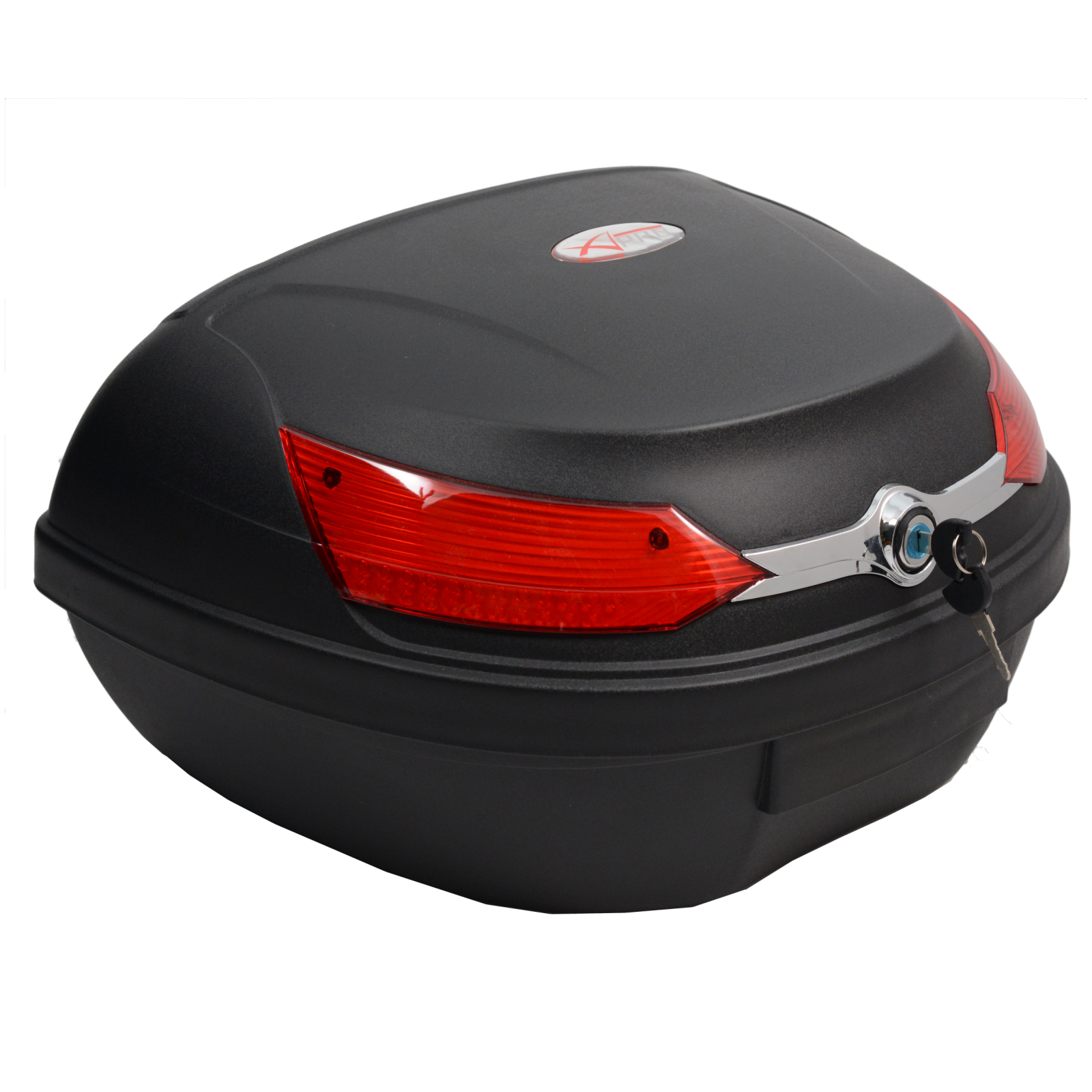 A-Pro malet/ín para Moto Quad Blanco Top Case Universal 46 litros